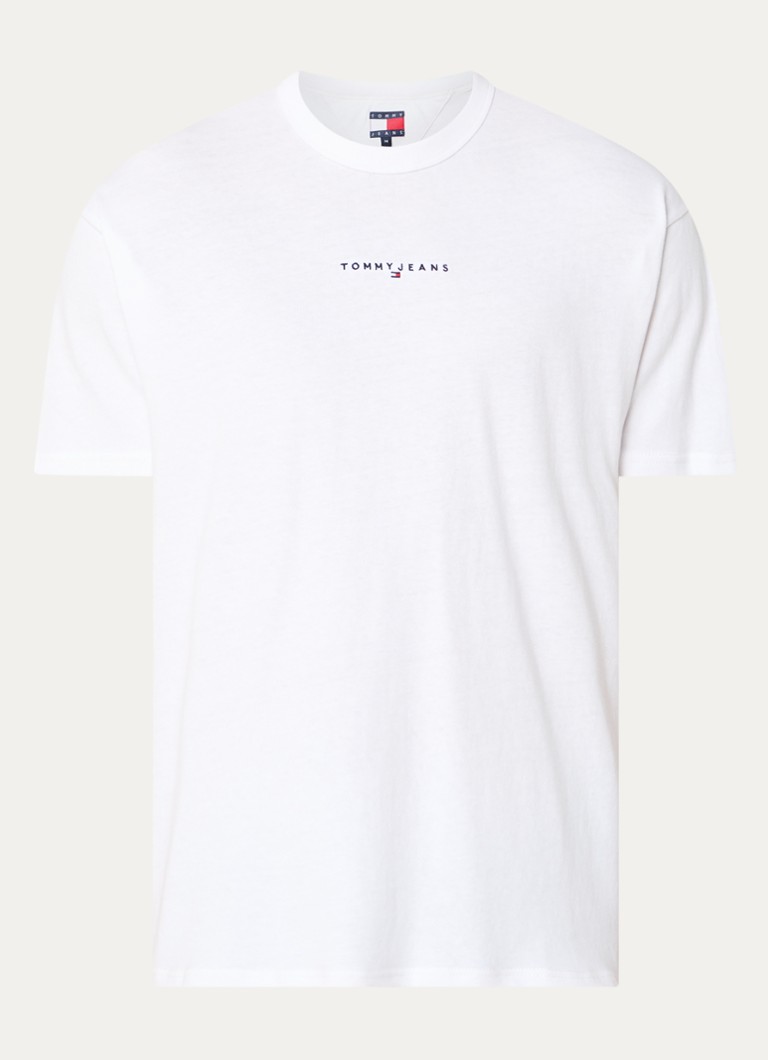 Tricou Tommy Hilfiger cu logo brodat