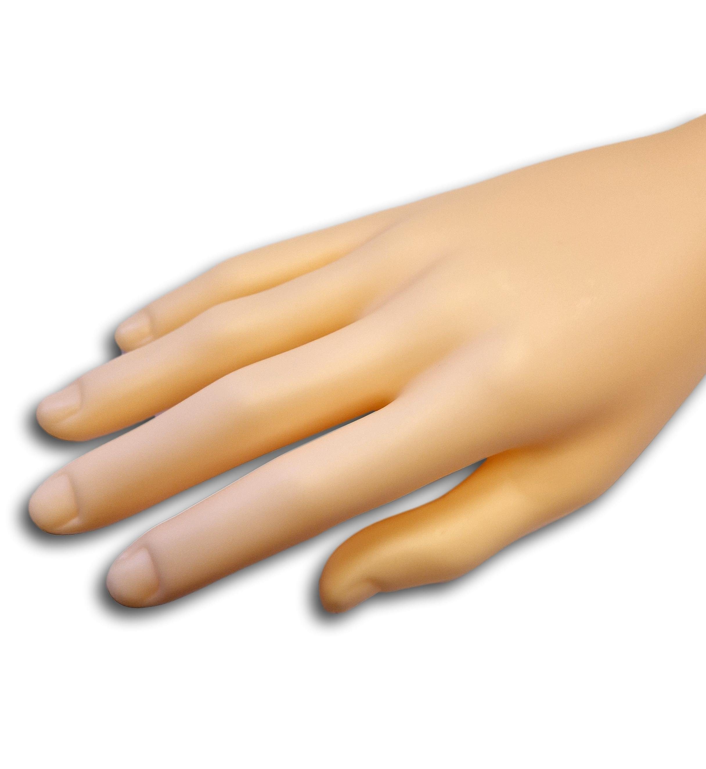 BAYLI Schmuckständer 2x Damenhand als Schmuckständer für Ketten, Ringe, Handschuhe, weibli