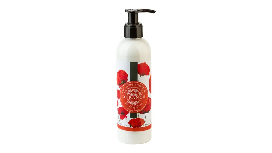 DURANCE Les Eternelles Bodylotion schöne Mohnblume 250 ml