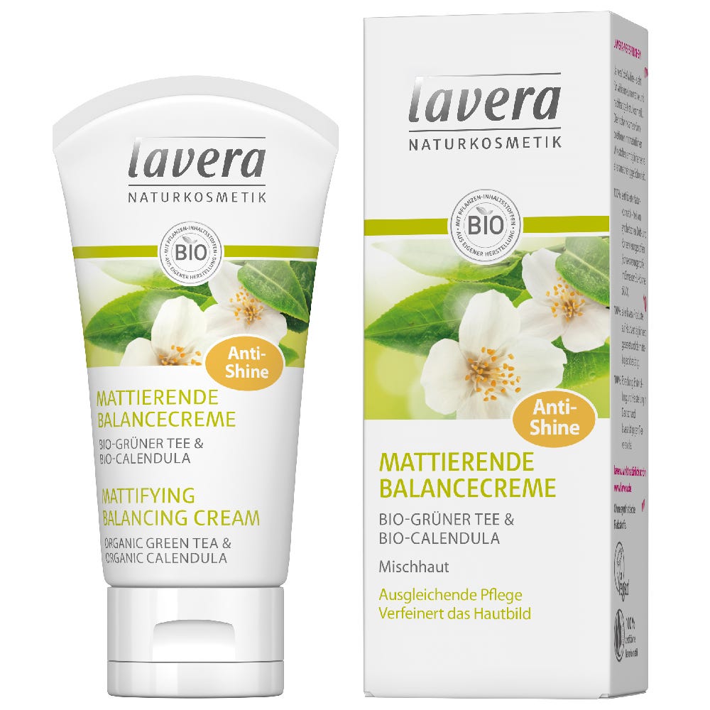 Lavera Grüner Tee Mattierende Balancecreme 50 ml