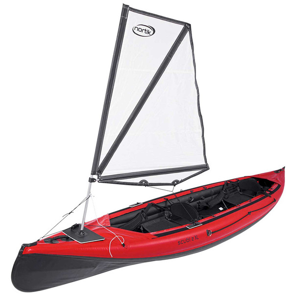 SCUBI 2 XL - NORTIK KAYAK SAIL 1.0 - Bootszubehör