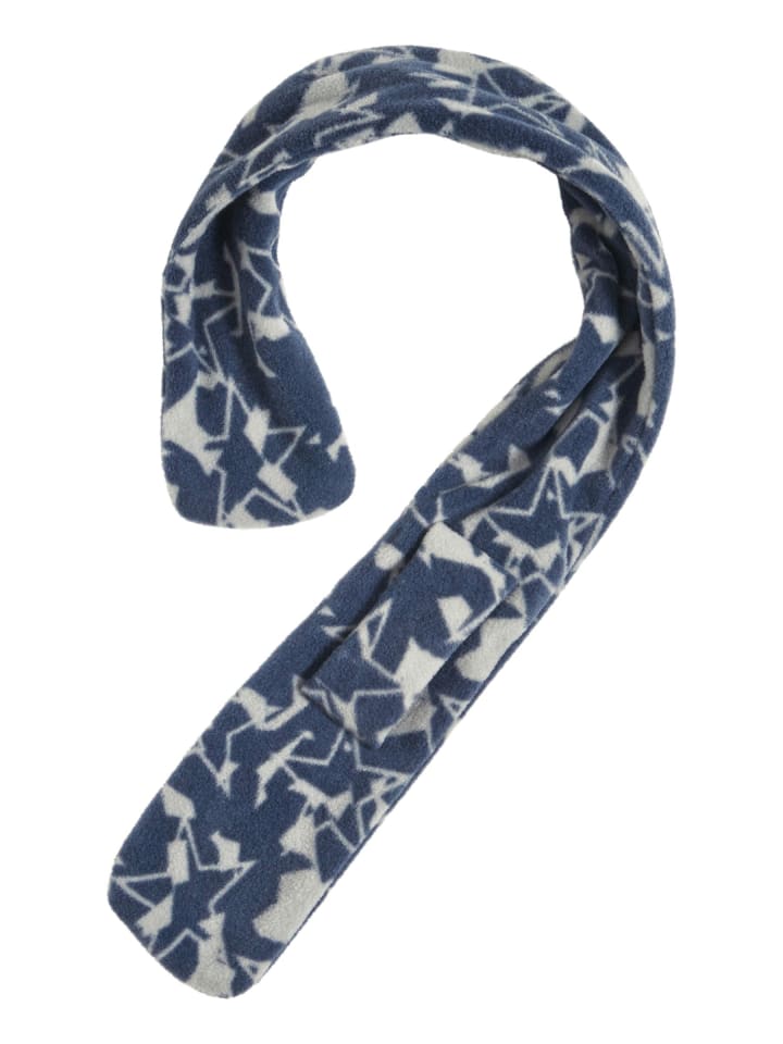 Playshoes Fleece-Steckschal Sterne Camouflage in Dunkelgrau günstig kaufen onesize