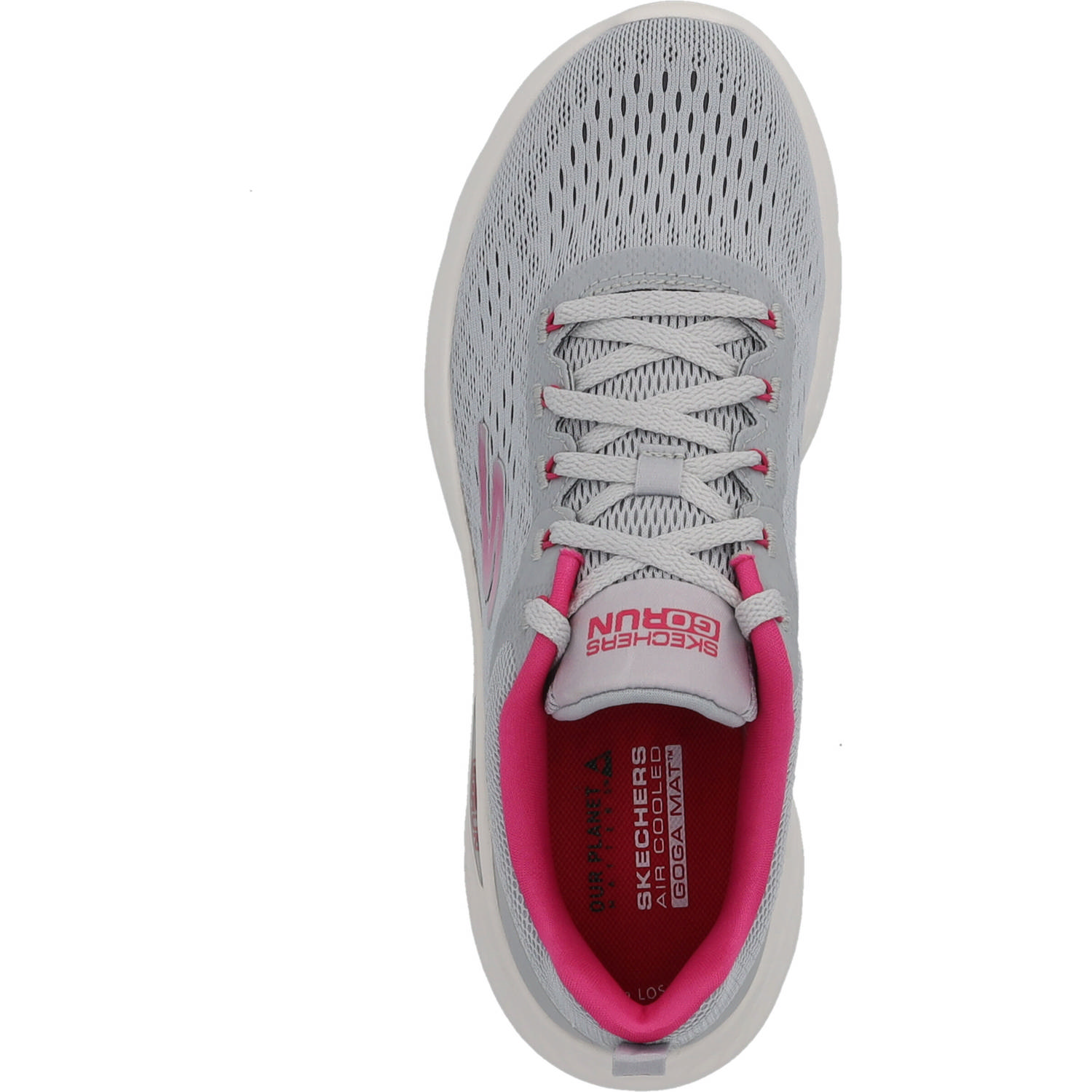 Skechers 129423, Schnürschuhe, Damen, grey pink