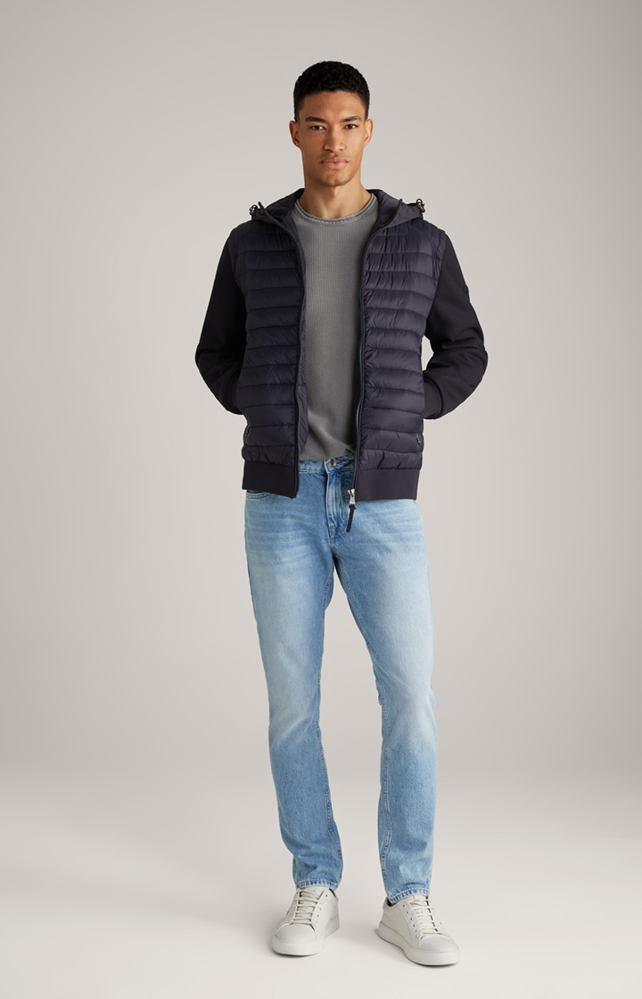Steppjacke Lowis in Navy