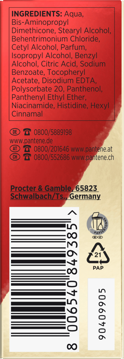 Haarkur Rescue Shots Unendlich Lang (3x15 ml), 45 ml