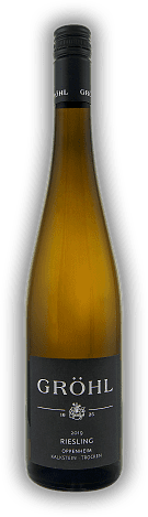 Eckehart Gröhl, Oppenheimer Kalkstein, Riesling, Qualitätswein, trocken, 2019, Rheinhessen  Eckehart Gröhl, Oppenheimer Kalkstein, Riesling, Qualitätswein, trocken, 2019, Rheinhessen   Jahrgang 2019 - 0,75	 Liter - Vol 13,0%