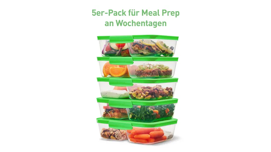 sistema Frischhaltedosen Set NEST IT 870ml 5-tlg.