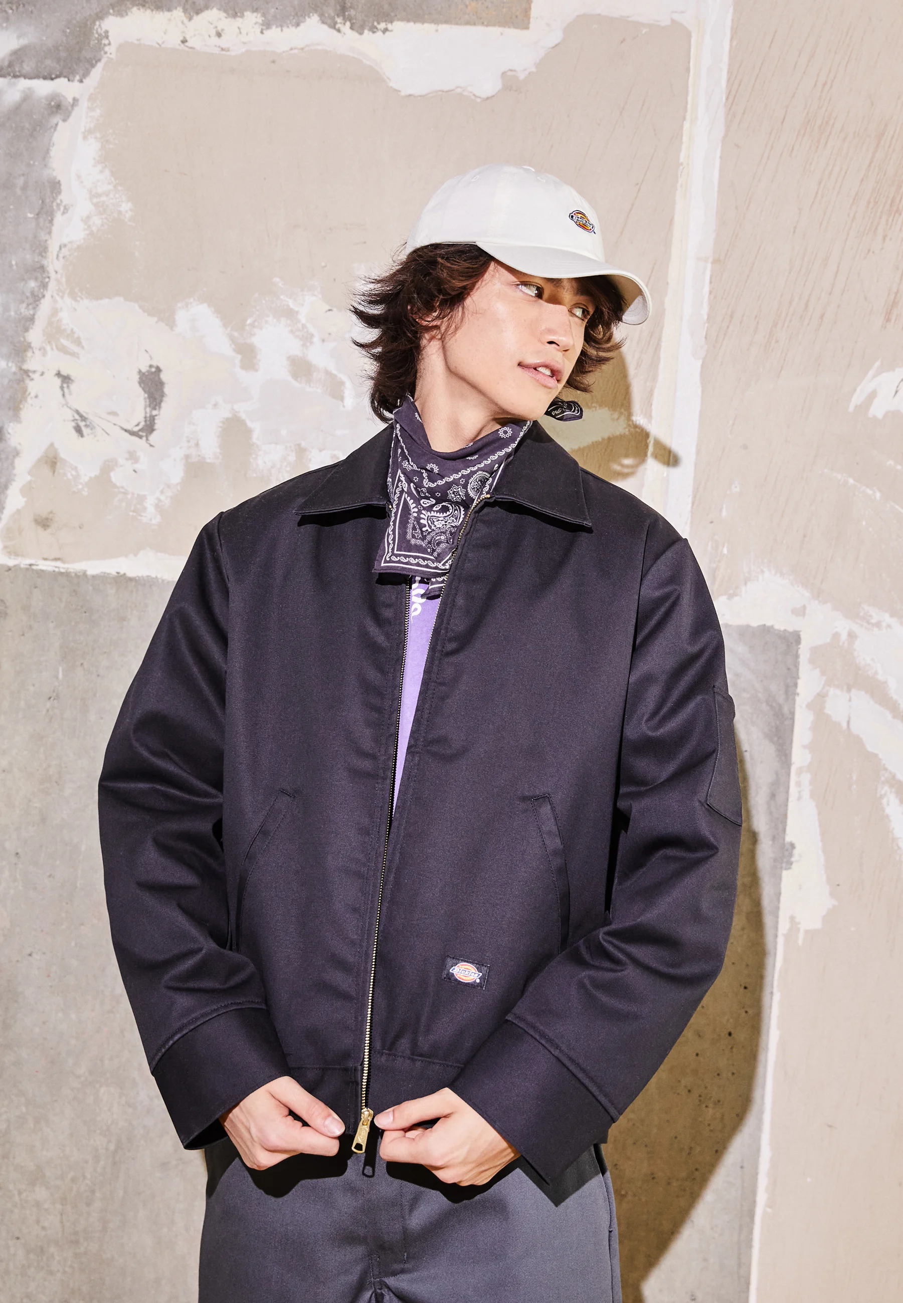 Chaqueta Eisenhower con forro de Dickies - Chaqueta de entretiempo