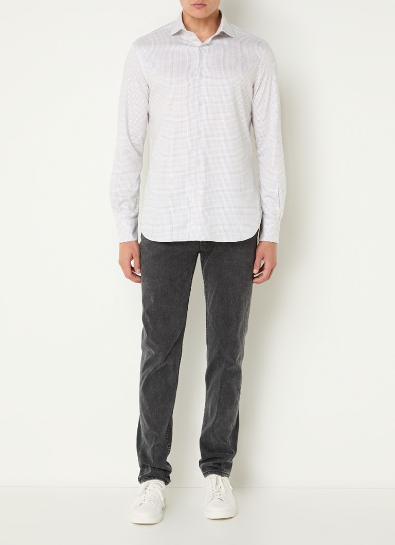 Camicia stampata a vestibilità classica Emporio Armani