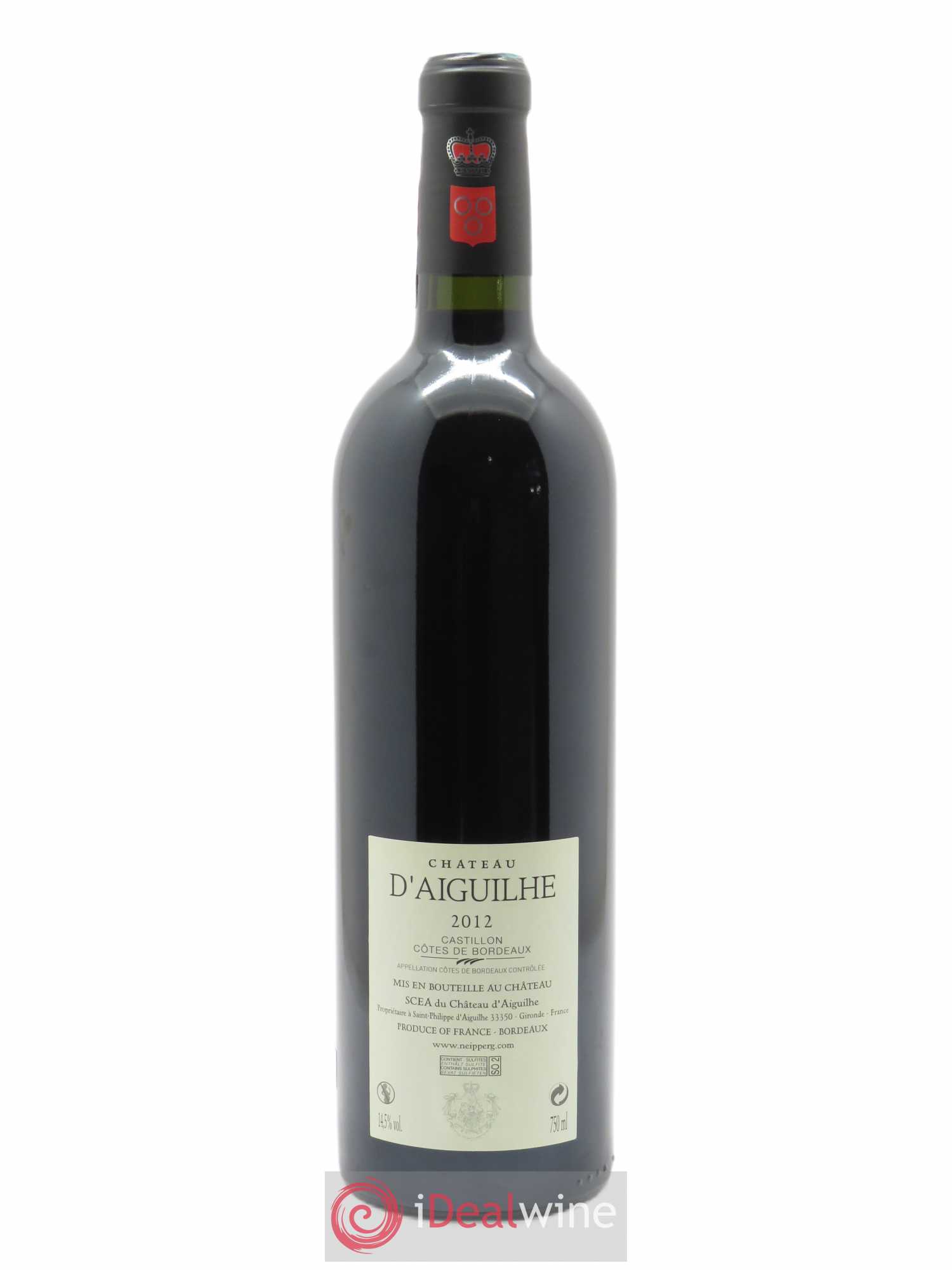 Château d'Aiguilhe  2012 - Lot de 1 Bouteille