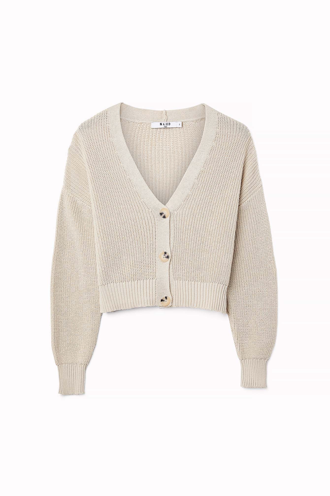 Kurze Strickjacke