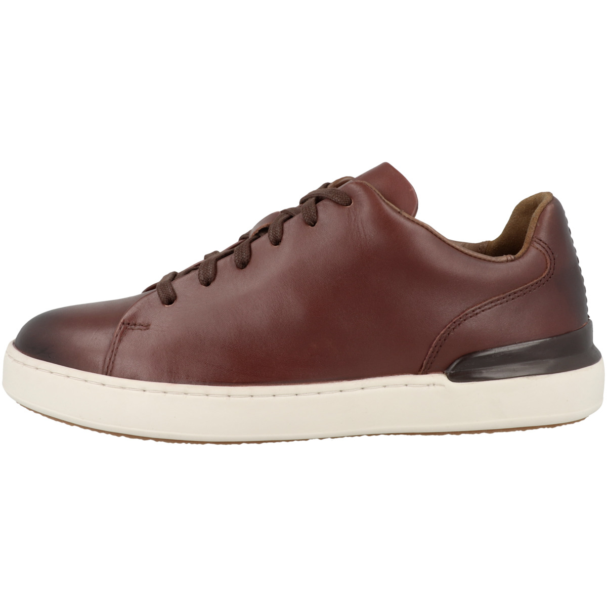Clarks Court Lite Lace Sneaker Low dunkelbraun