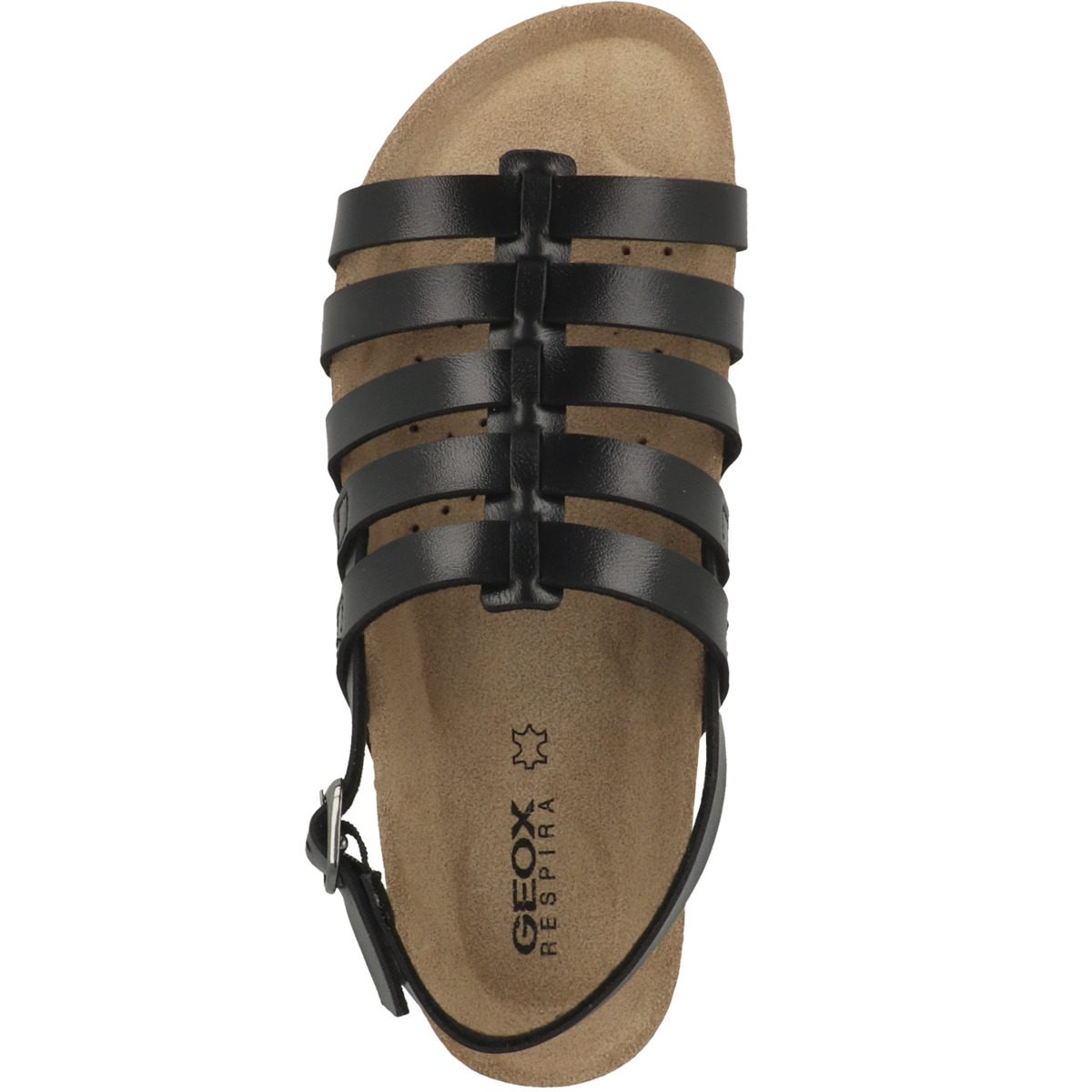Geox D Brionia F Sandale schwarz