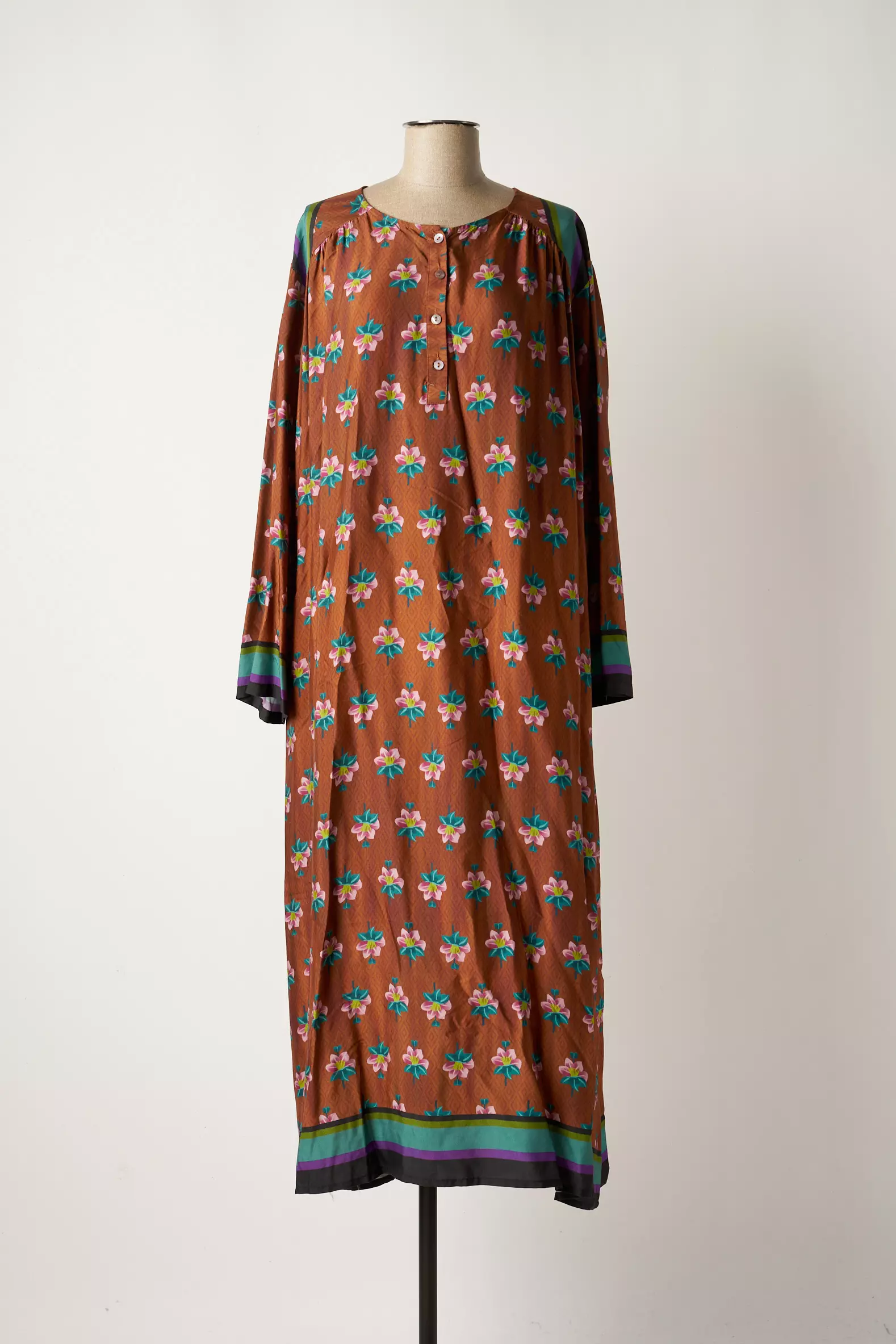 Johanna Paris Robes Longues Femme couleur marron