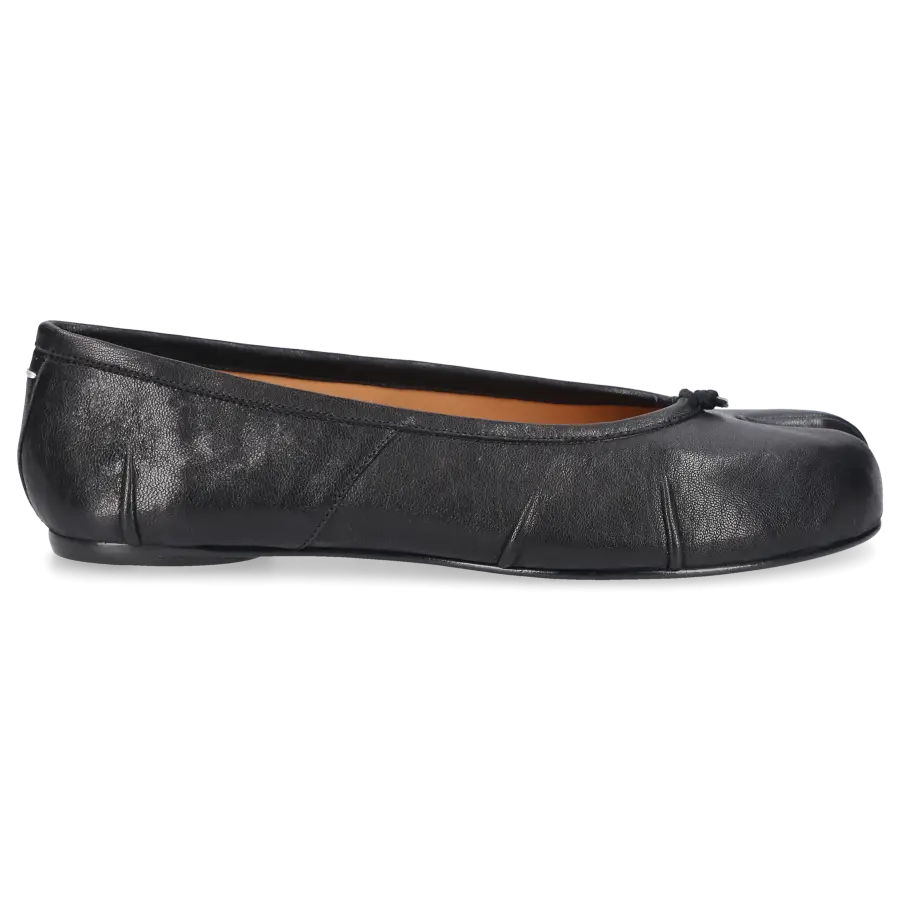 Maison Margiela - Ballerinas TABI FLAT Kalbsleder - schwarz