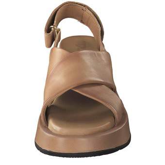 Mjus Plus Keilsandale in beige