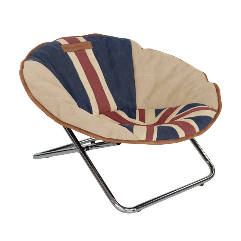 Happy House Hundebetten Happy House Stuhl Flagge blau