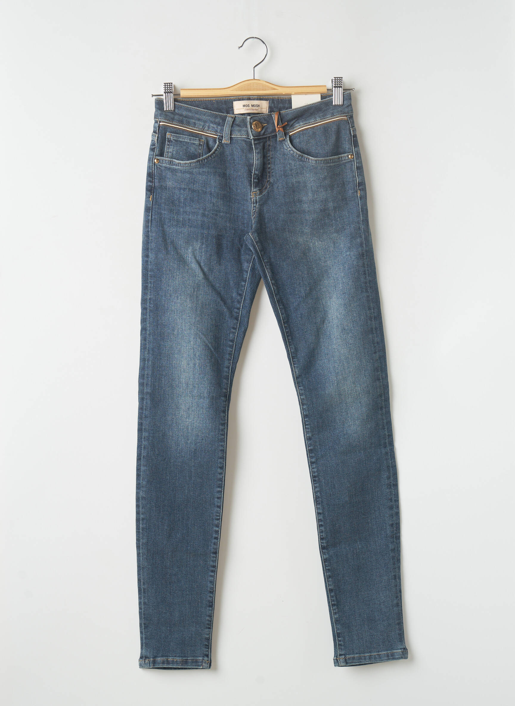 Mos Mosh Jeans Skinny Femme couleur bleu