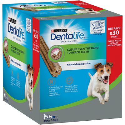 PURINA Dentalife Tägliche Zahnpflege-Snacks für kleine Hunde (7-12 kg)