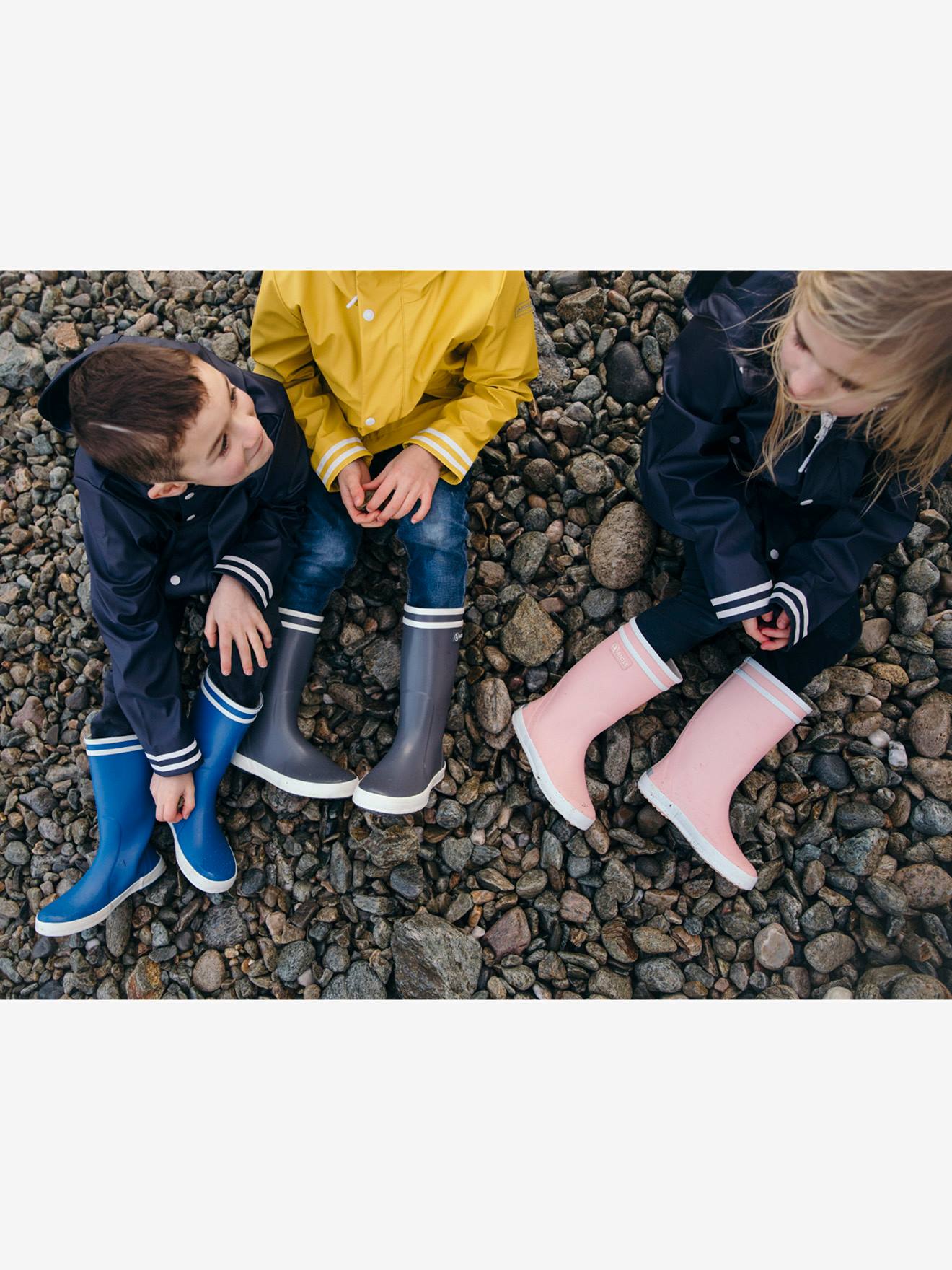 Aigle Jungen Gummistiefel LOLLY POP AIGLE - königsblau