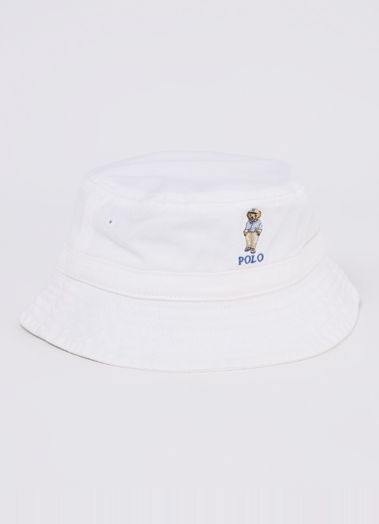 Bavlněný klobouk Ralph Lauren s výšivkou loga