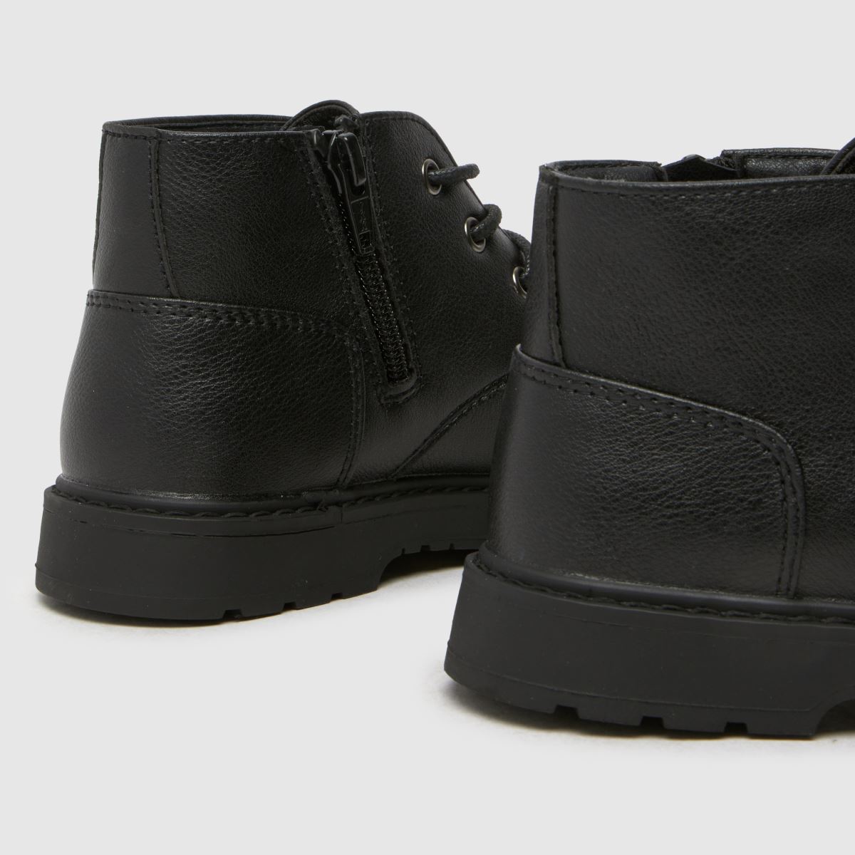 Schuh svarta Colton mini chukka pojkar junior stövlar