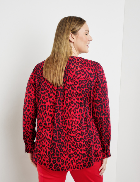 Tunika mit Animal-Print