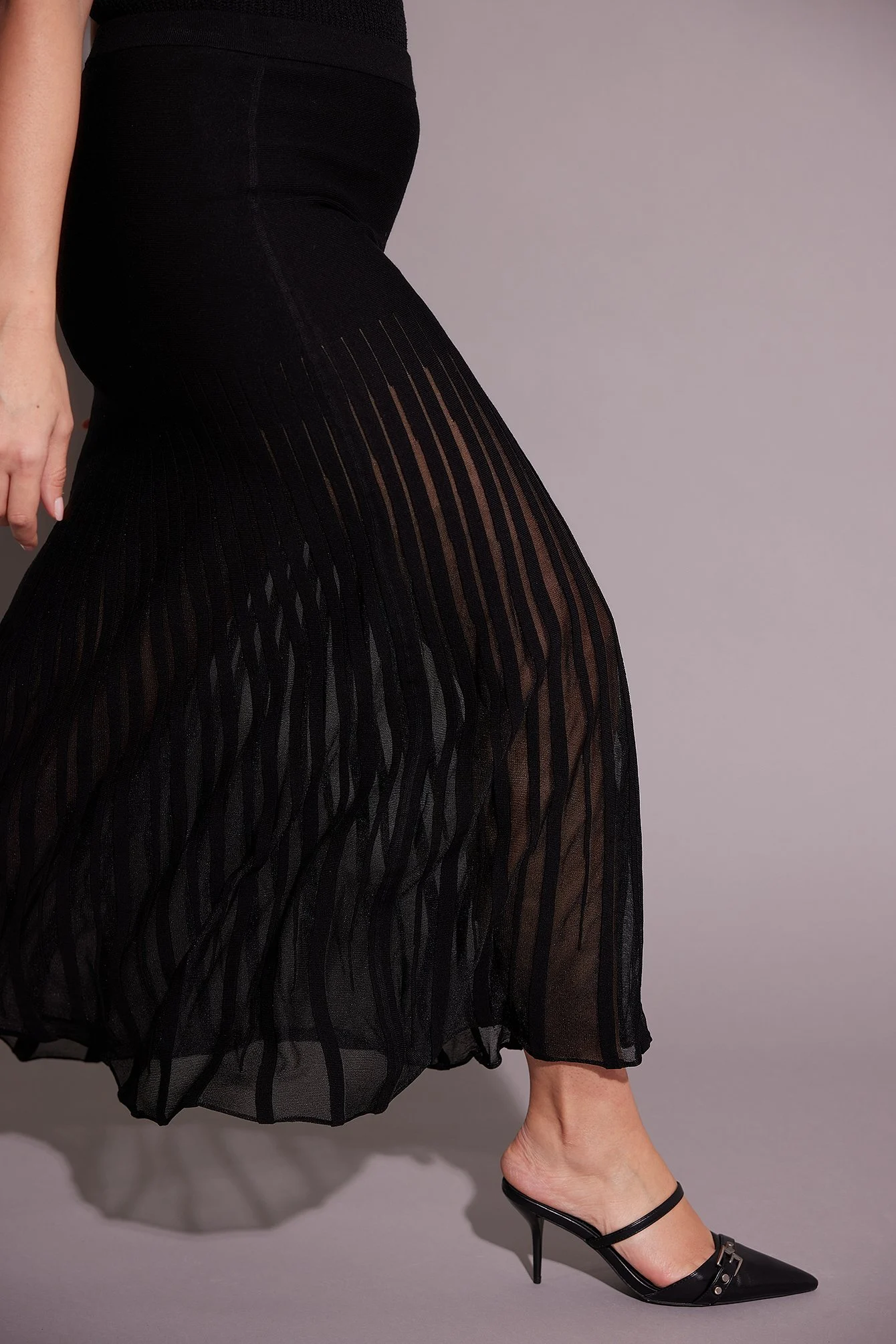 Knitted Maxi Skirt