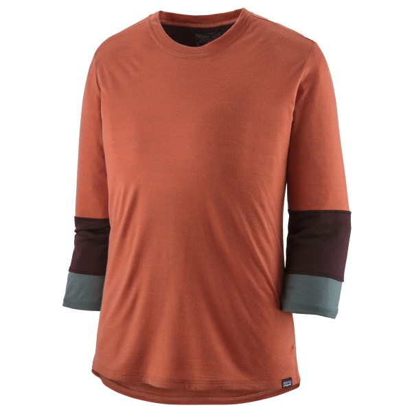 Patagonia - Women's Merino 3/4 Sleeve Bike Jersey - Merinoshirt