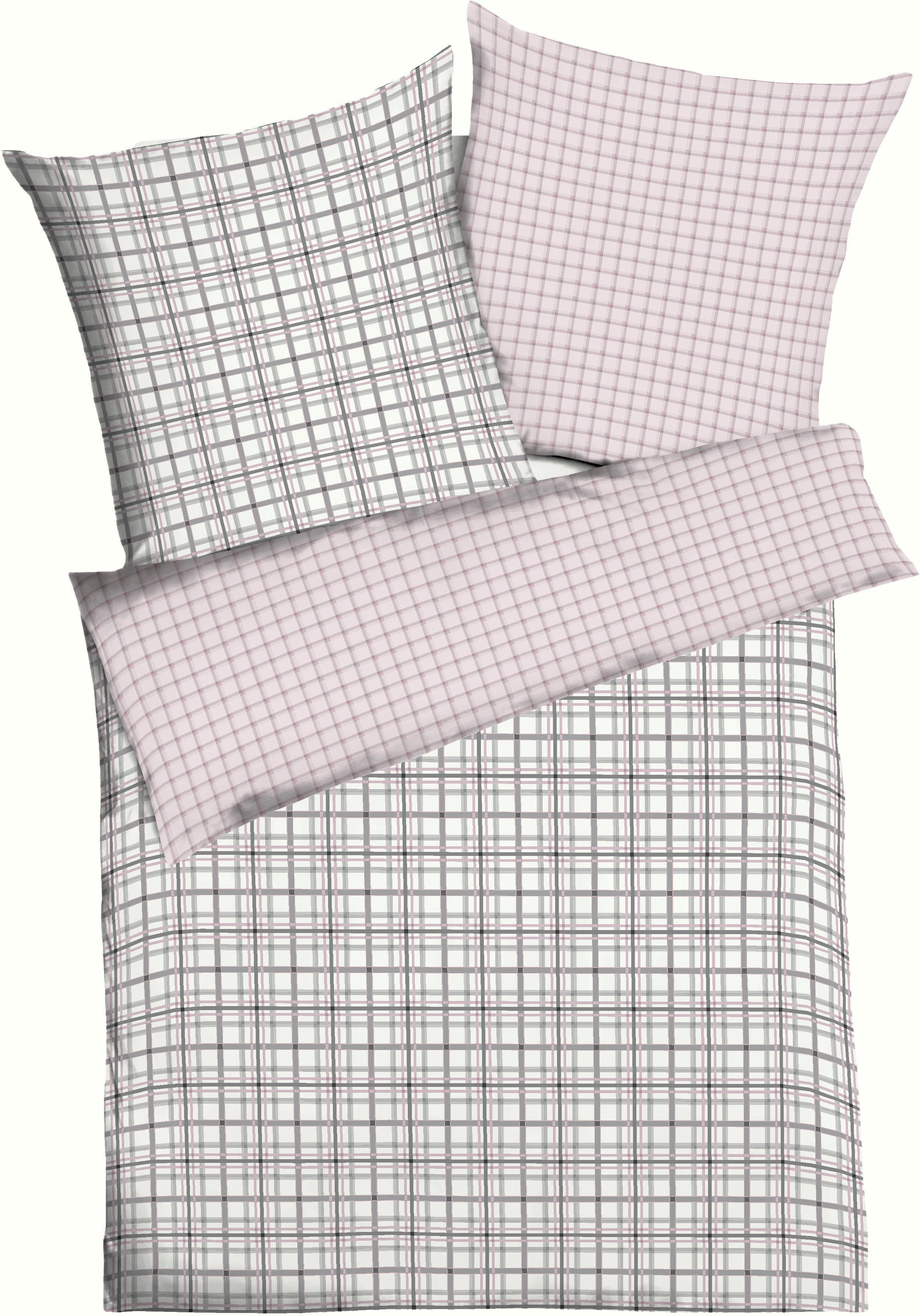 Wendebettwäsche Plaid, Kaeppel, Feinbiber, 2 teilig, angenehm wärmend