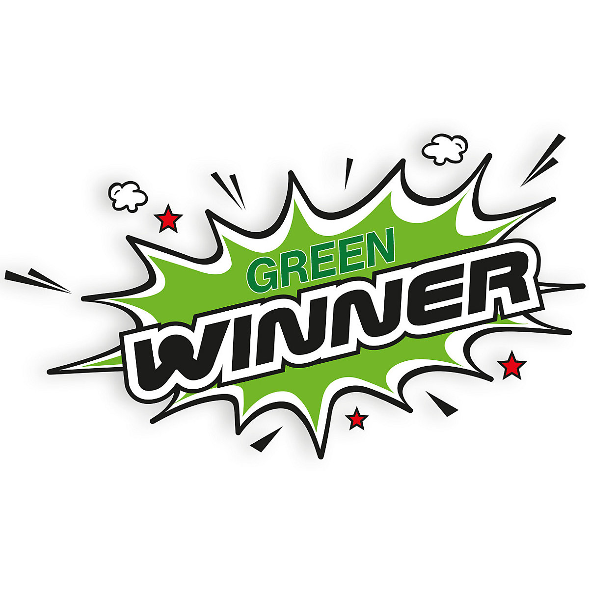 Deckfarbkasten GREEN Winner aus 100% recyceltem Material, 12 Farben, inkl. Deckweiß & Mischpalette
