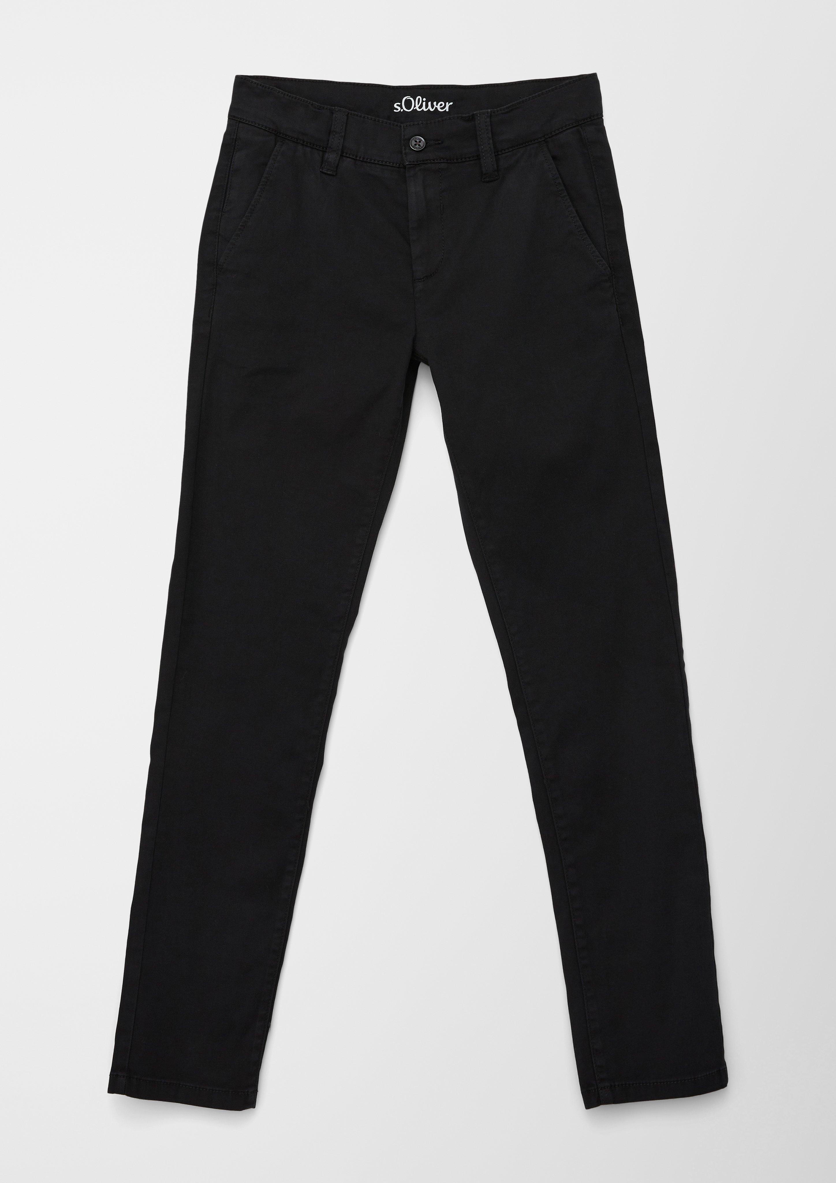 Slim: Hose mit Dobby-Struktur  2128573-9999