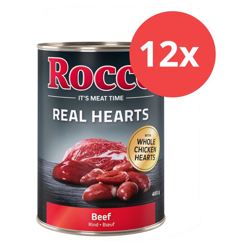 Rocco Real Hearts 12 x 400 g zu TOP-Preisen % bei bitiba.de