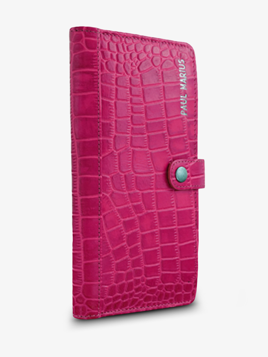 LePortefeuille Charlotte N°2 Alligator Cocktail - Tourmaline