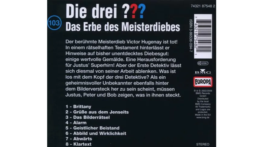103/Das Erbe des Meisterdiebes