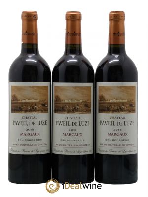 Château Paveil de Luze Cru Bourgeois  2015 - Lot de 3 Bouteilles