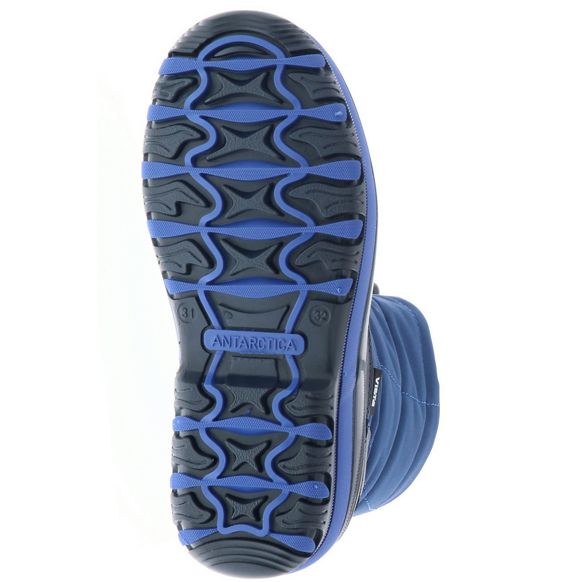 Antarctica Kinder Mädchen Jungen Winterstiefel Snowboots blau