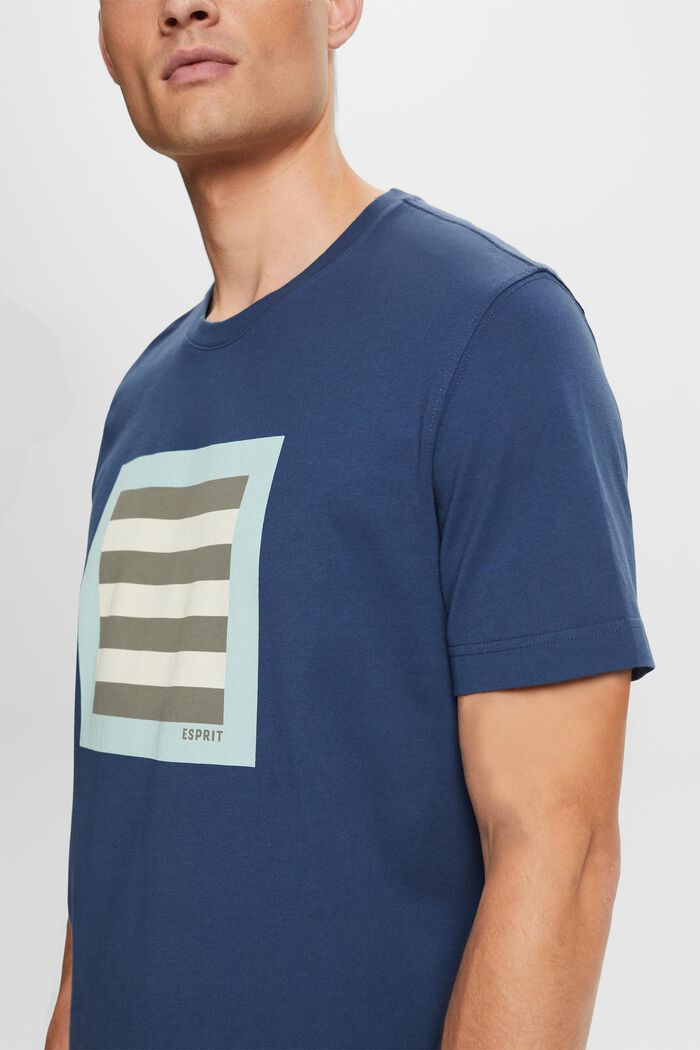 T-Shirt aus Baumwolljersey mit Grafikprint