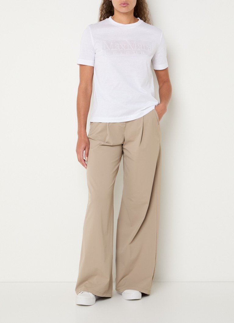 Μπλούζα MaxMara Paggio με λογότυπο