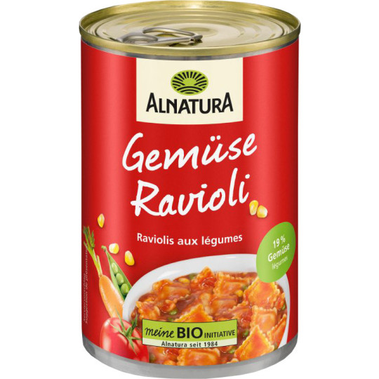Alnatura Bio Gemüse Ravioli 400G