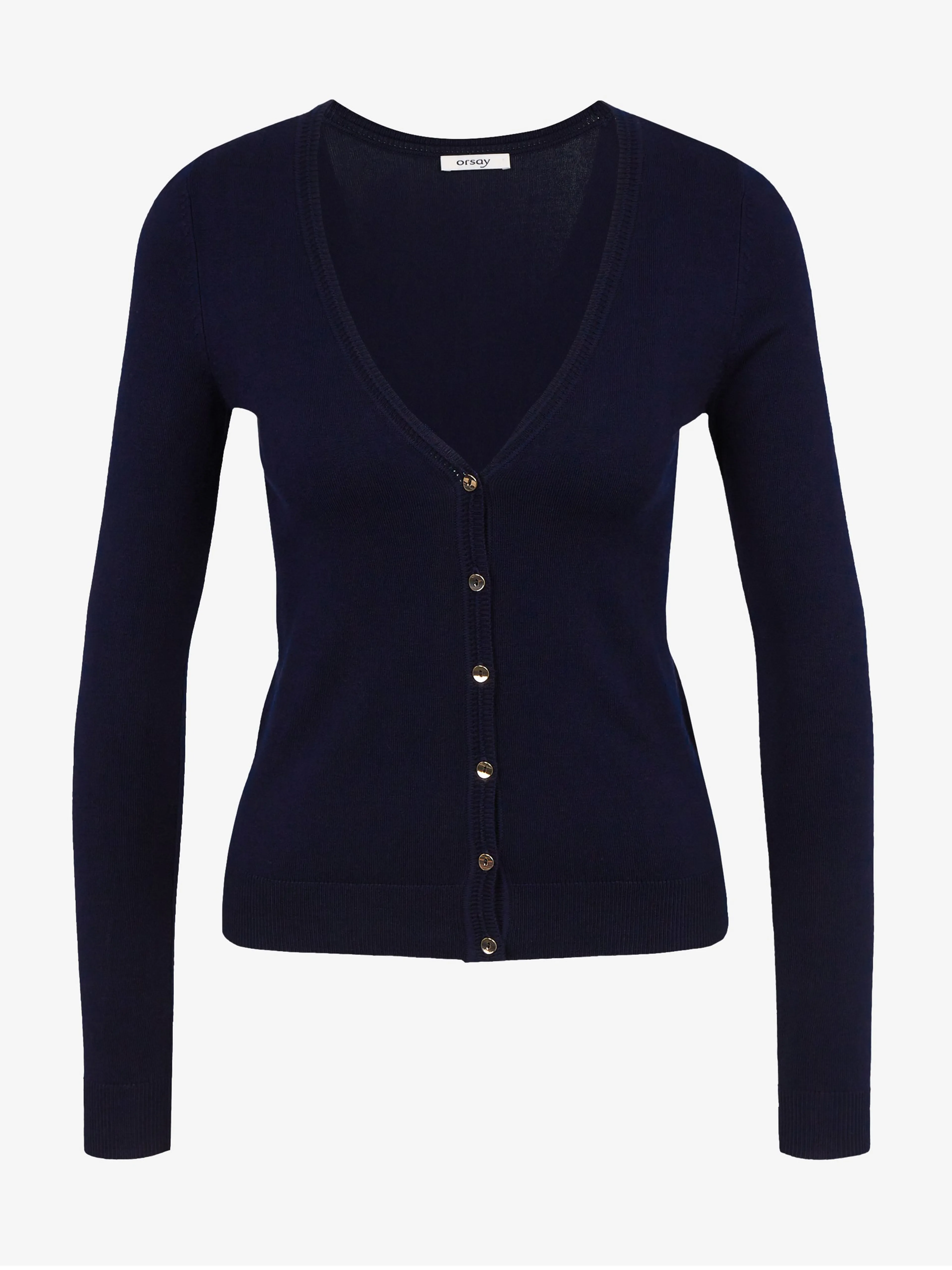 Dunkelblaue Damen Strickjacke ORSAY