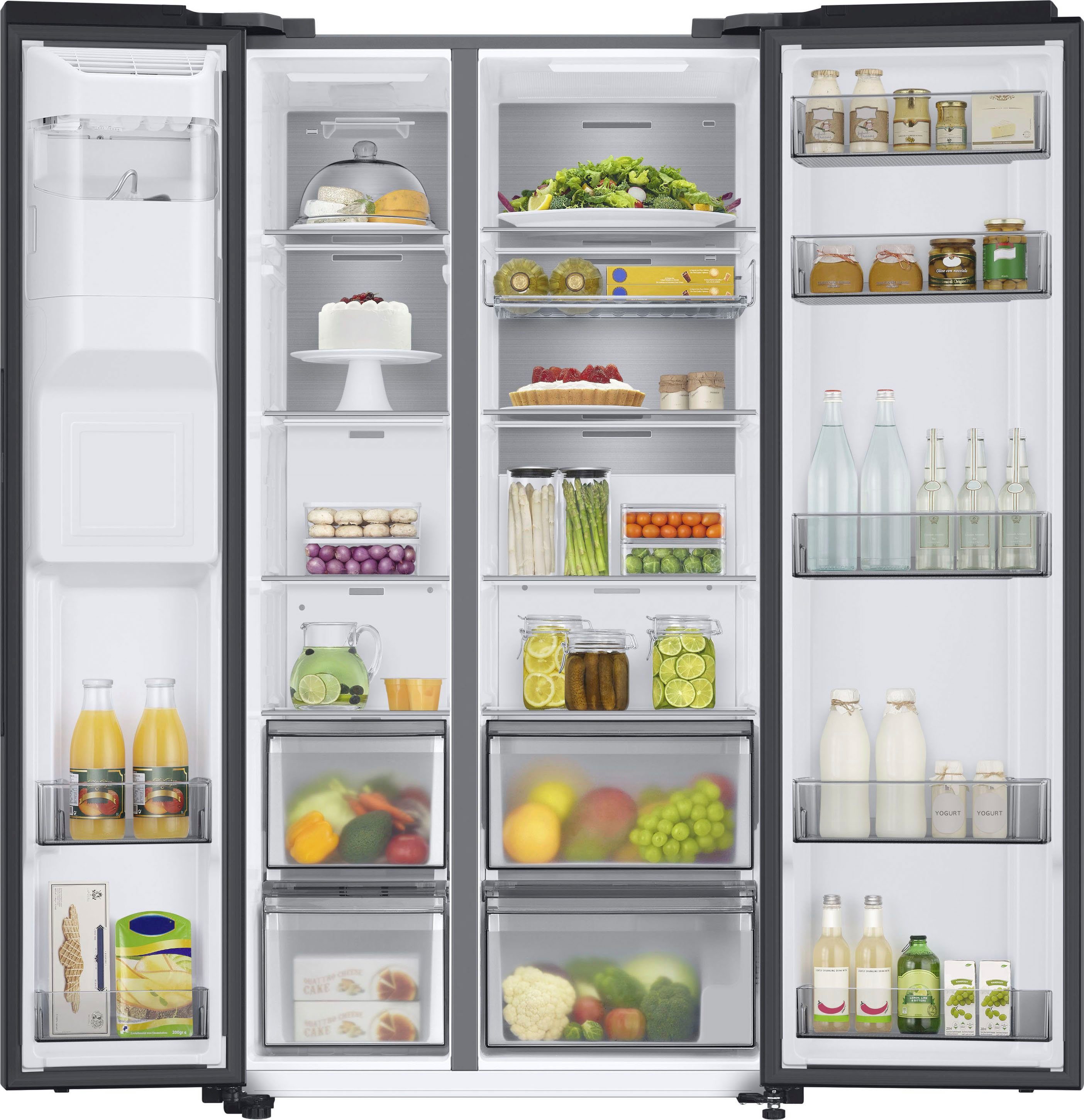 Samsung Side-by-Side RS8000 RS6GA884CB1, 178 cm hoch, 91,2 cm breit