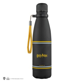 Harry Potter Edelstahl-Trinkflasche Hufflepuff