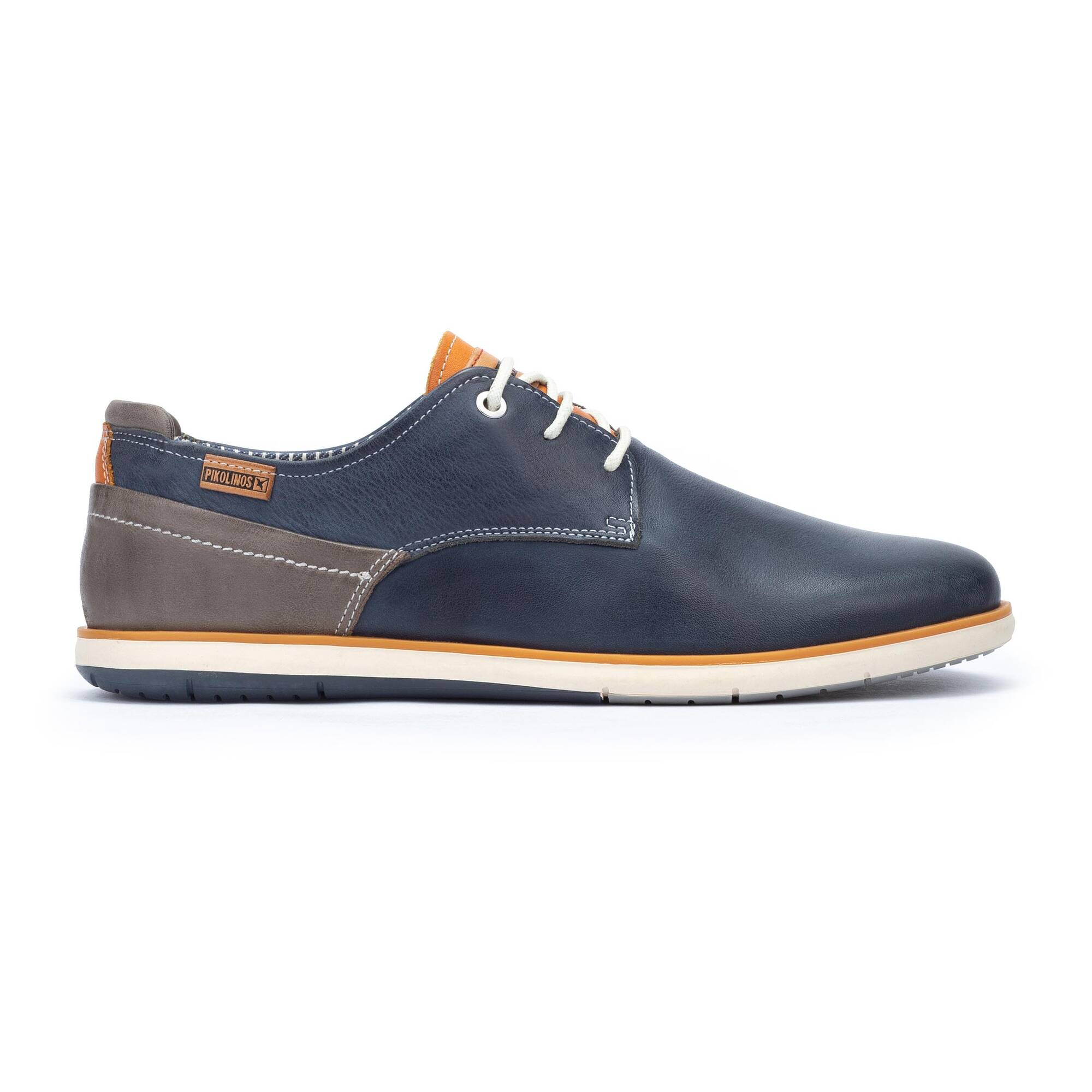 Męskie buty casualowe - NIEBIESKIE