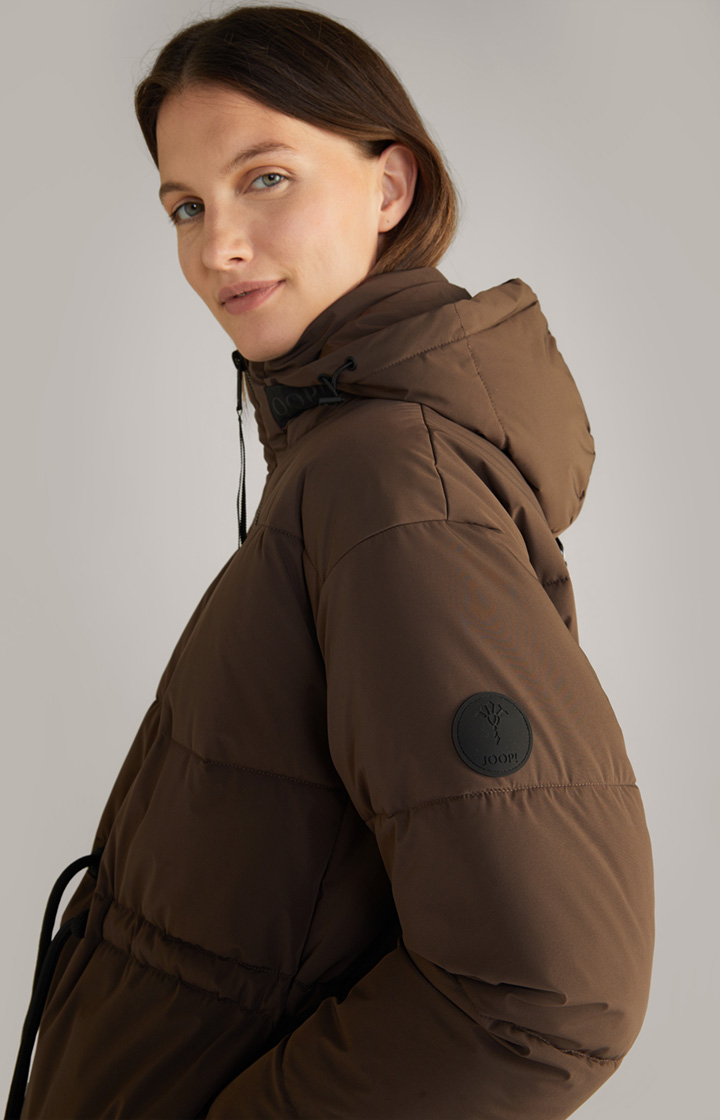 Jacke in Dunkelbraun