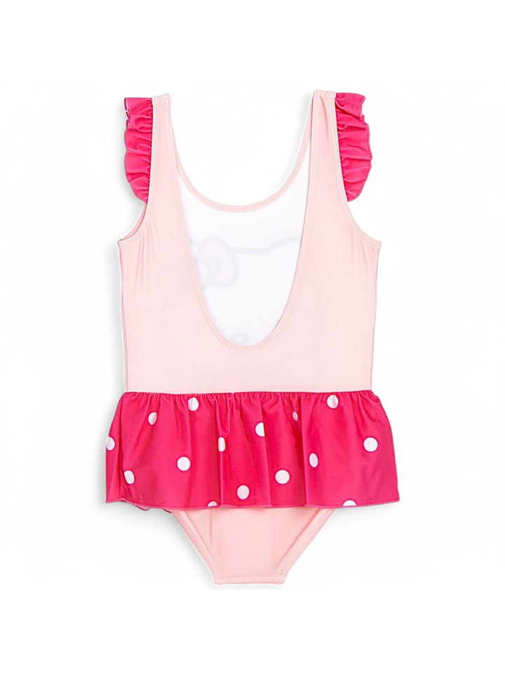 Hello Kitty Badeanzug Hello Kitty  mit Rüschendetails  in Rosa günstig kaufen