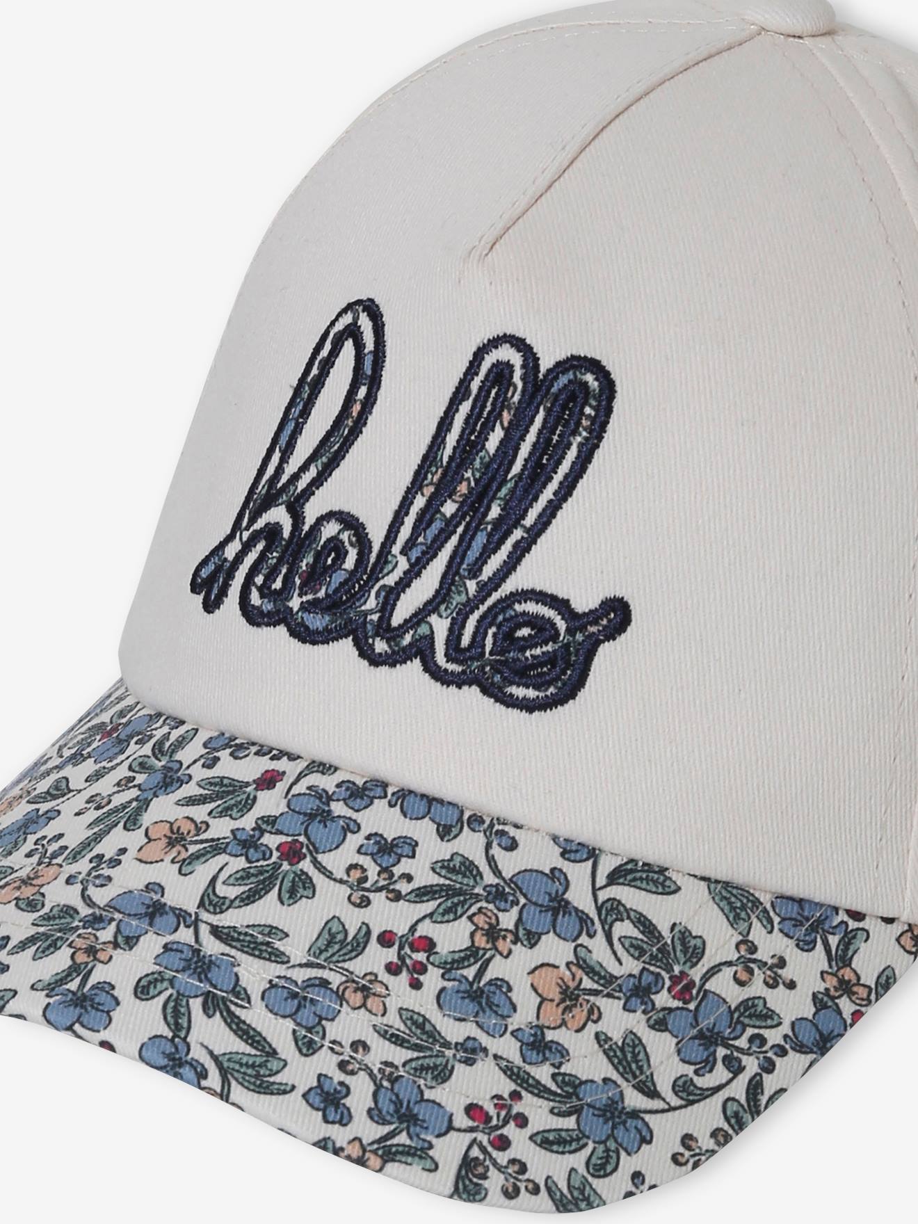 Casquette fille imprimée 