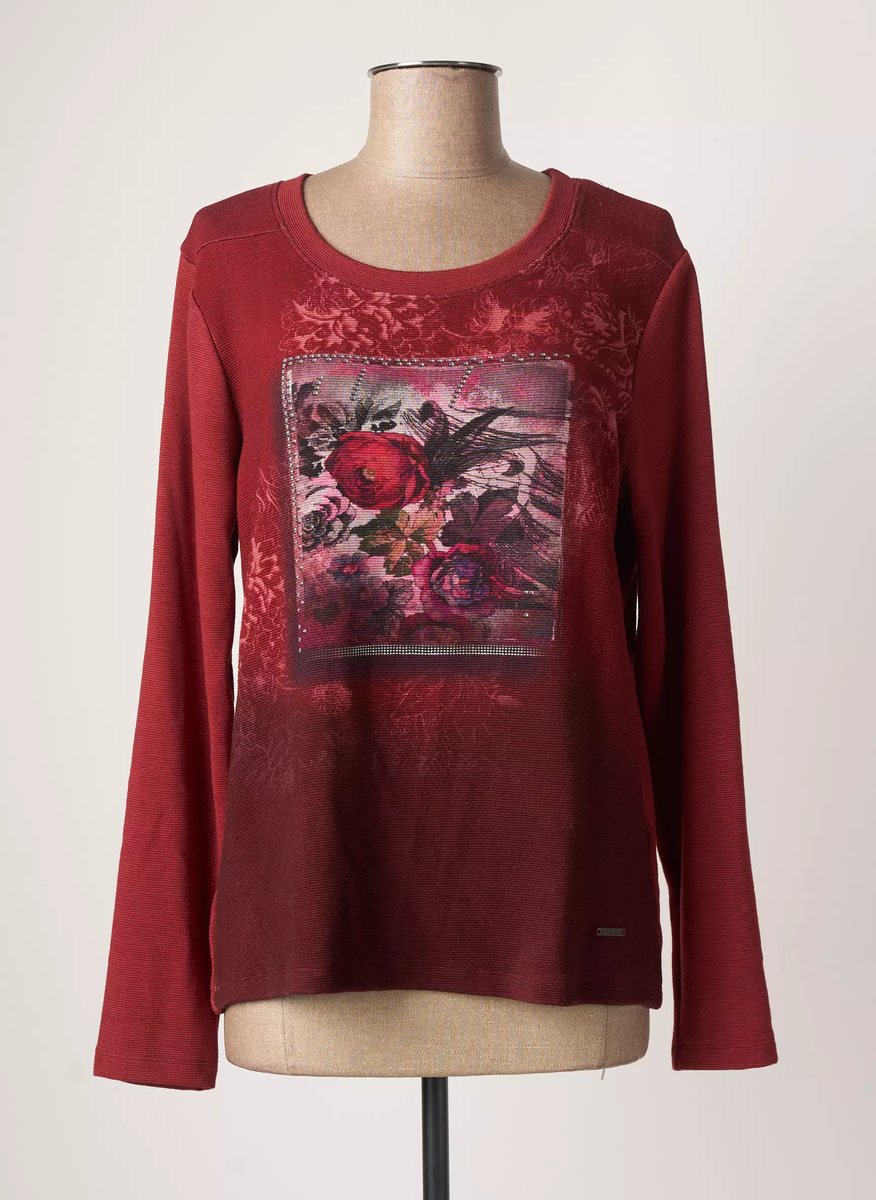 Agathe   Louise Tops Femme couleur rouge