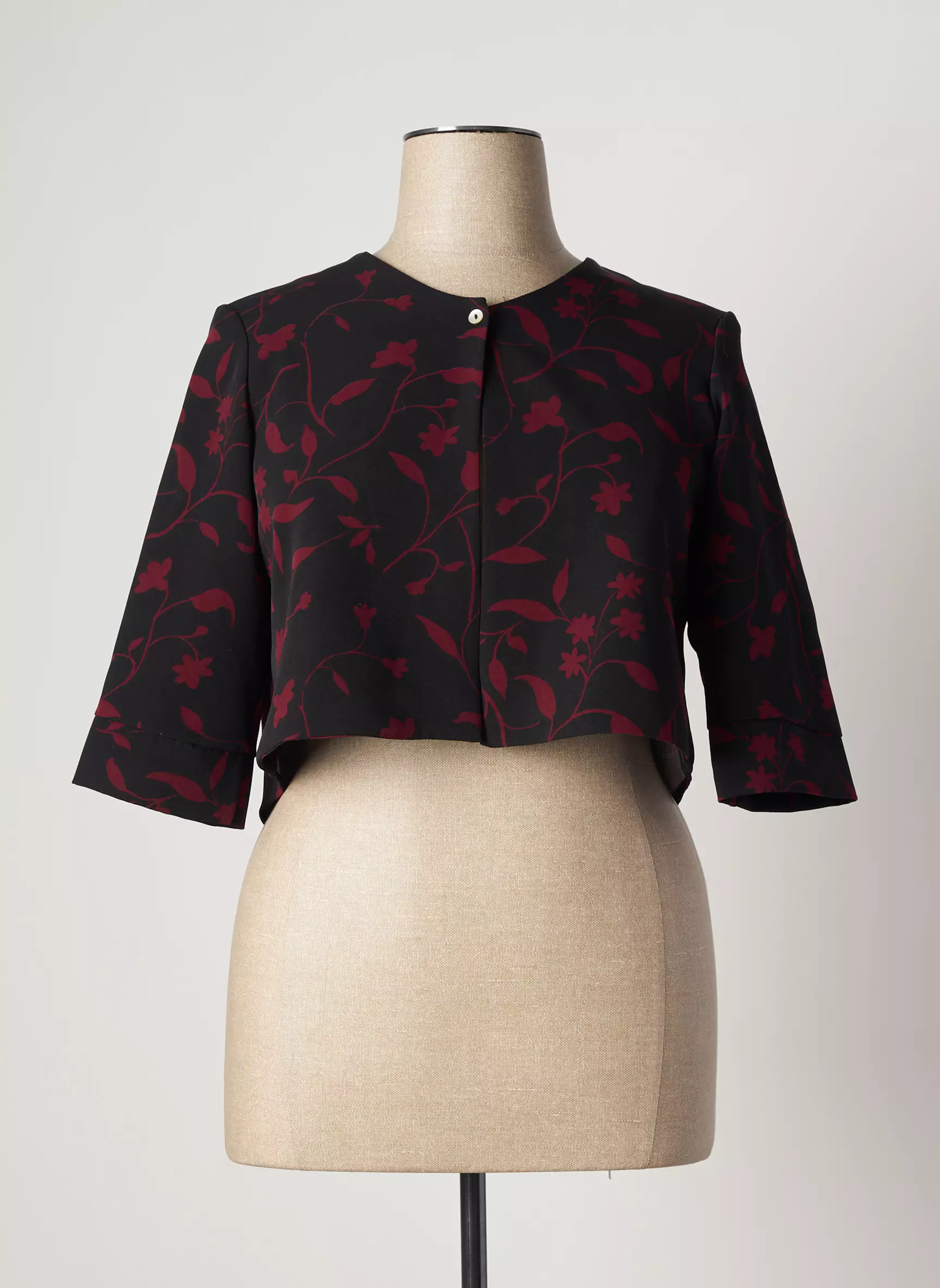 Quatre Vingt Jours Vestecasual Femme couleur noir