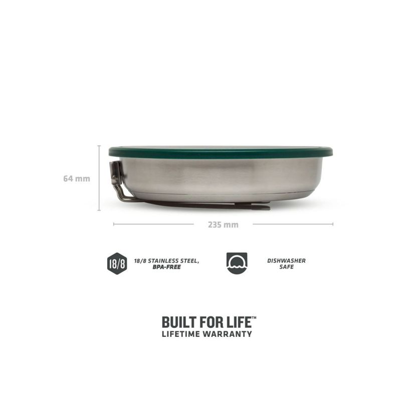Stanley Camping-Topf-Set, Adventure All-In-One Bratpfannen-Set, 9-teilig, 32 oz \/ 940 ml, Edelstahl